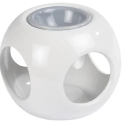 Kominek ceramiczny w formie kostki, wys. 6 cm