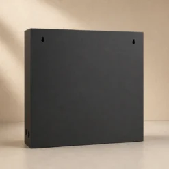 Kominek dekoracyjny LED, metalowy, 10 x 41 x 35 cm