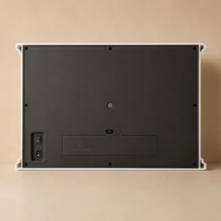 Kominek dekoracyjny LED w stylu klasycznym, 10 x 33 x 21 cm
