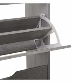 Komoda na buty drewniana, 60x24x118 cm
