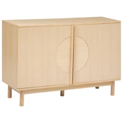 Komoda nowoczesna ARDEN, japandi, 119 x 40 x 80 cm
