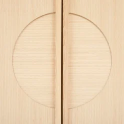 Komoda nowoczesna ARDEN, japandi, 119 x 40 x 80 cm