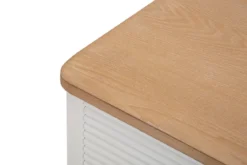 Komoda ze złotymi detalami, 3 szuflady