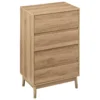 Komoda z szufladami ABANA, 60 x 40 x 107,3 cm