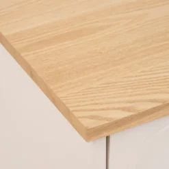 Komoda z 5 szufladami MOHEA, 45 x 39 x 113 cm, beżowa