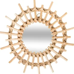 Komplet luster dekoracyjnych z wikliny, Ø 28 cm, 3 sztuki