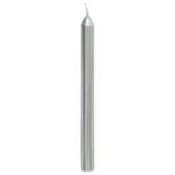 Komplet satynowych świec, 4 sztuki, 25 cm