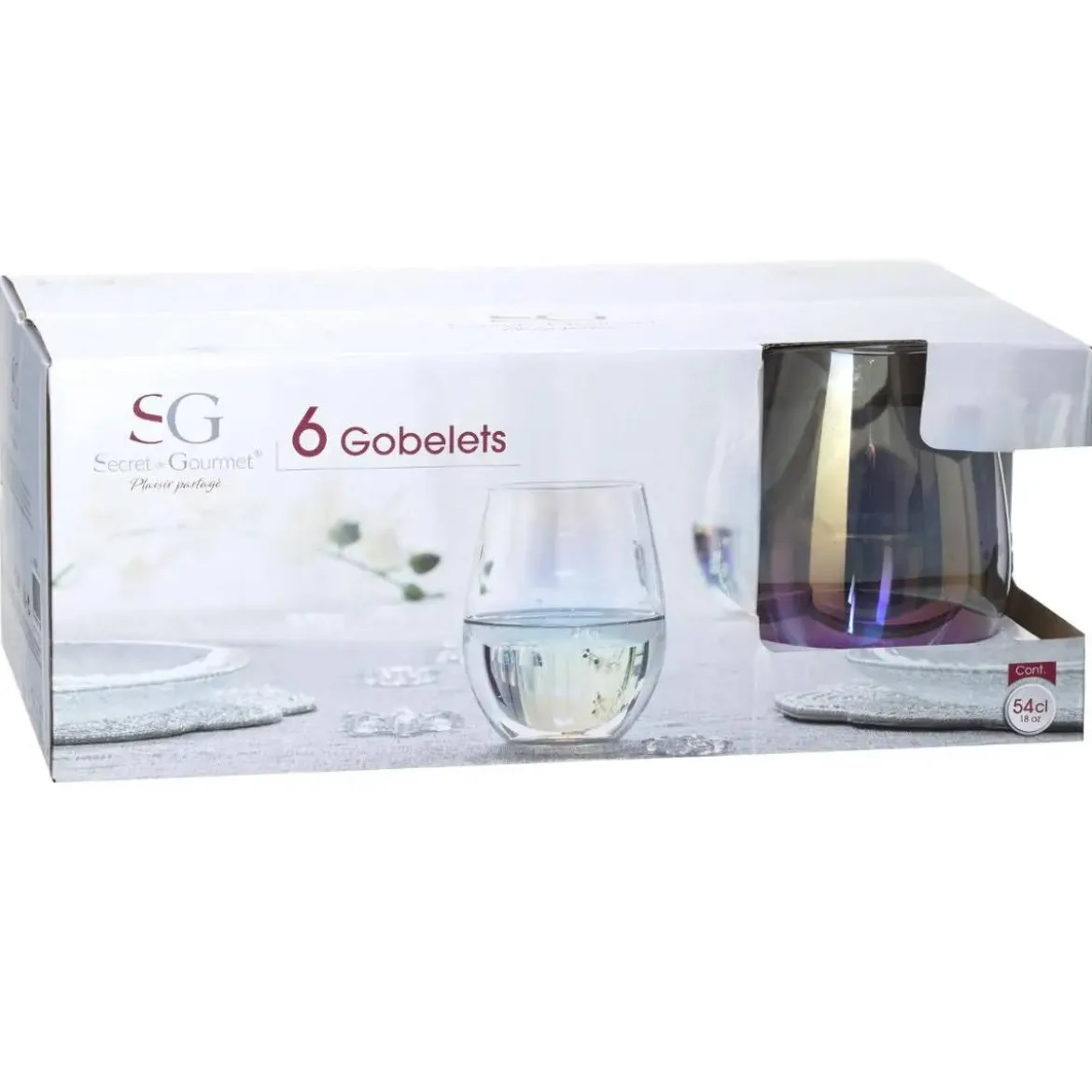 Komplet 6 szklanek FANTASY, 540 ml