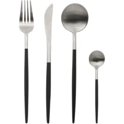 Komplet sztućców IDA dla 6 osób, inox