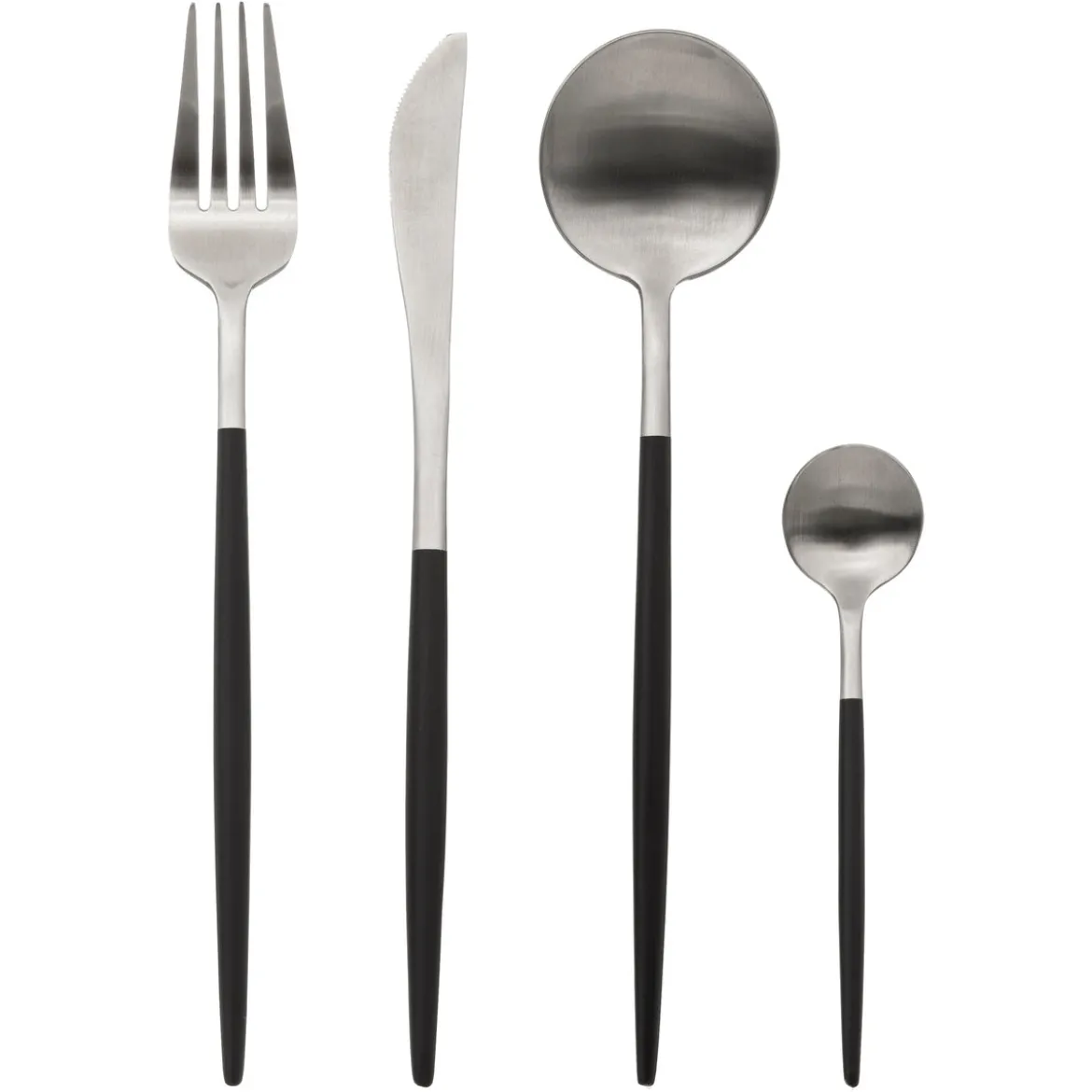 Komplet sztućców IDA dla 6 osób, inox