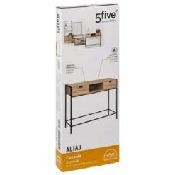 Konsola loft Aliaj, 100 x 35 x 80 cm