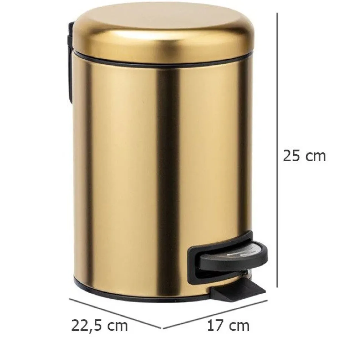 Kosz łazienkowy LEMAN, 3 L, WENKO