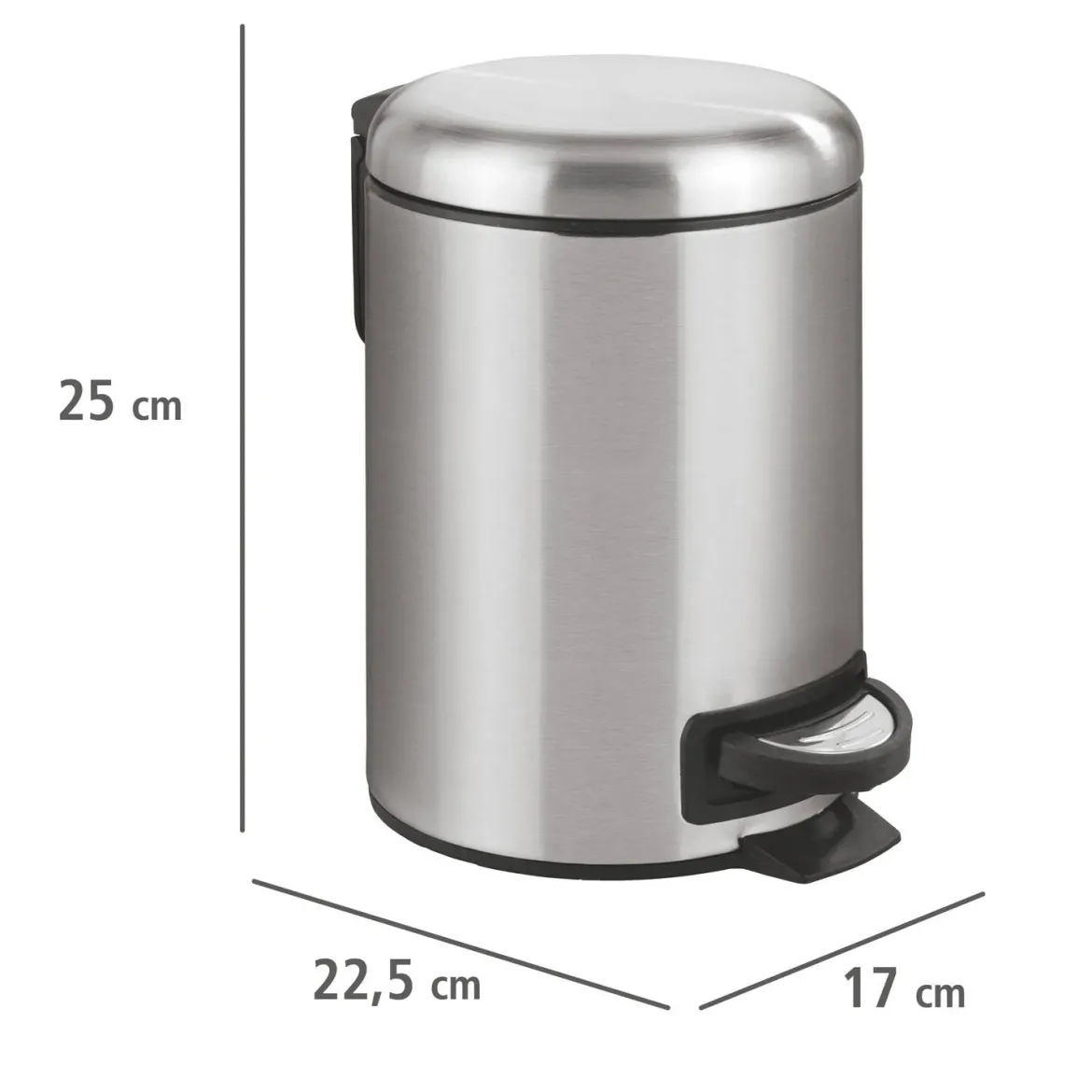 Kosz łazienkowy LEMAN, 3 L, WENKO