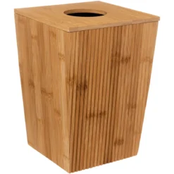 Kosz łazienkowy TERRE INCONNUE, bambusowy, 6 L