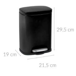 Kosz łazienkowy z pedałem Easy Close 5l, WENKO
