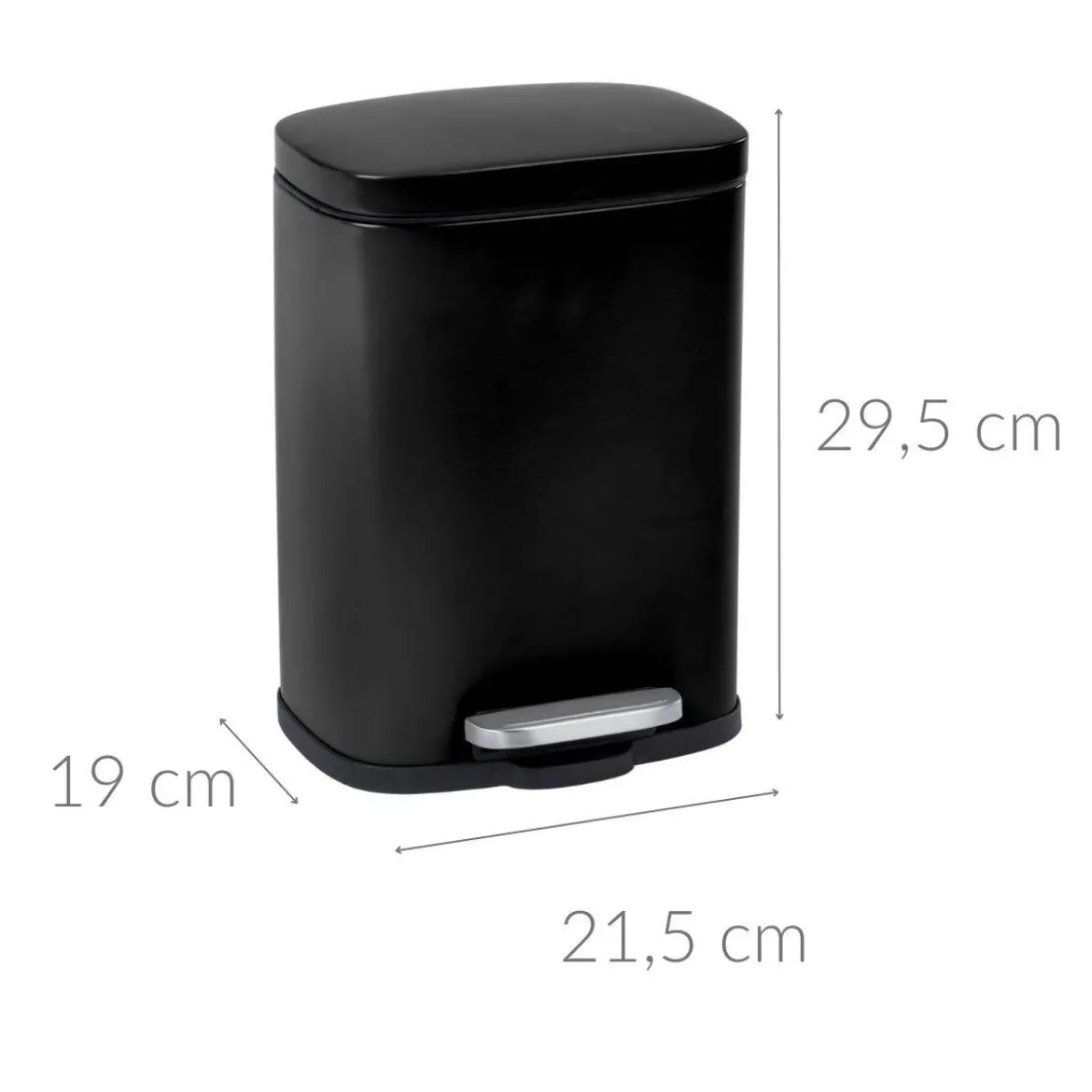 Kosz łazienkowy z pedałem Easy Close 5l, WENKO