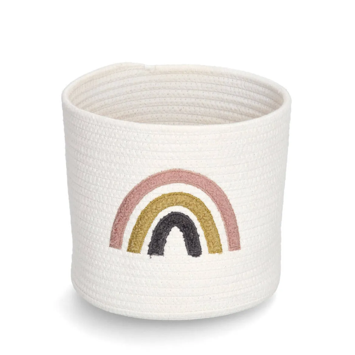 Kosz do przechowywania z plecionki RAINBOW, Ø 25 cm