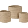 Kosze do przechowywania NATURAL, 3 sztuki