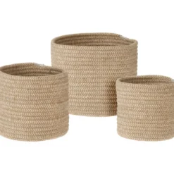 Kosze do przechowywania NATURAL, 3 sztuki