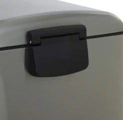 Kosz metalowy na śmieci z pedałem nożnym, 30L