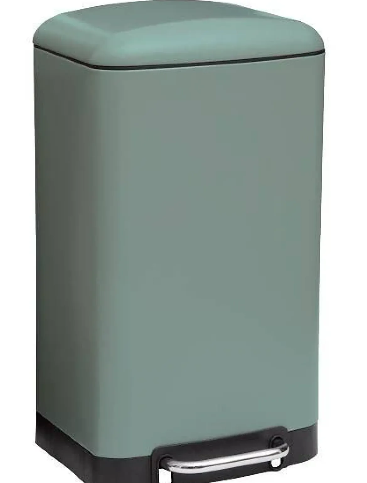 Kosz metalowy na śmieci z pedałem nożnym, 30L