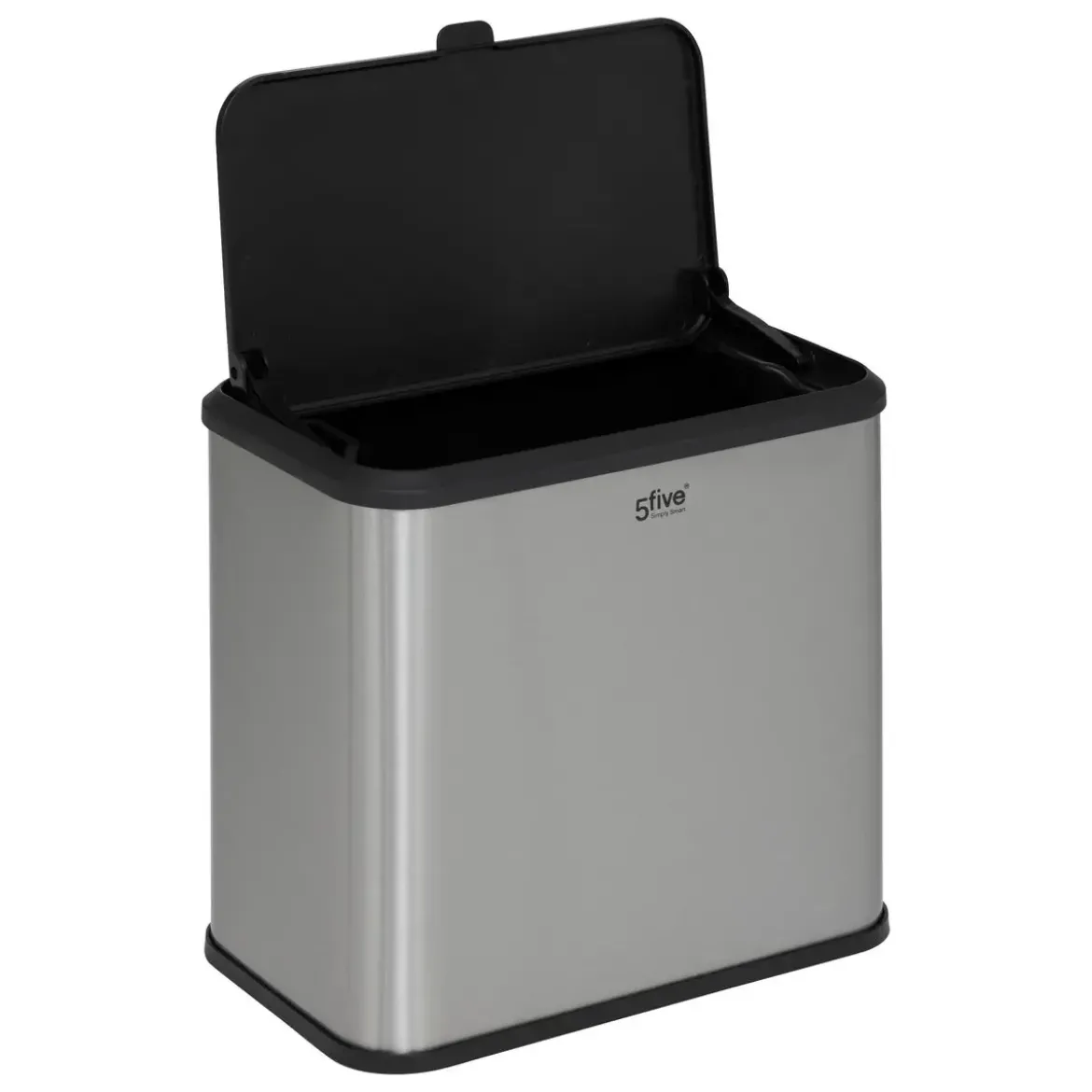 Kosz na bio ECO obudowa ze stali nierdzewnej, 5 l