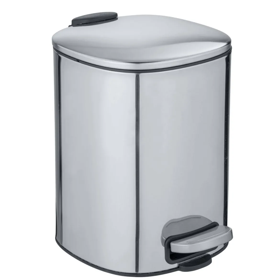 Kosz na śmieci ALASSIO, z pedałem i funkcją Easy-Close, 5 L, WENKO
