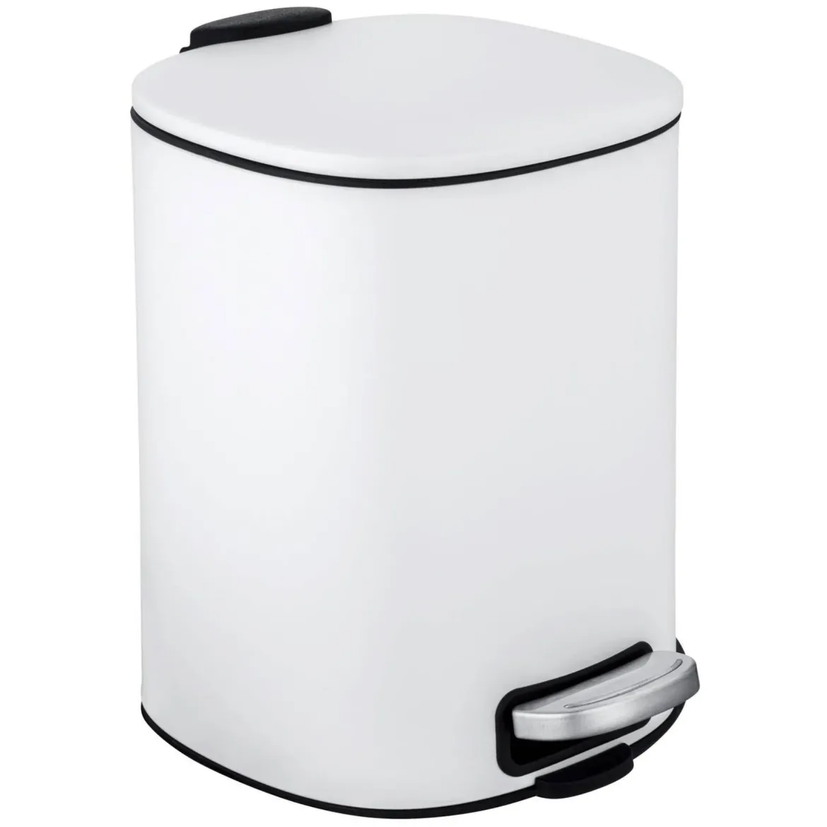 Kosz na śmieci ALASSIO, z pedałem i funkcją Easy-Close, 5 L, WENKO