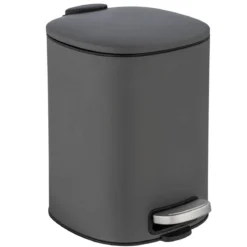 Kosz na śmieci ALASSIO, z pedałem i funkcją Easy-Close, 5 L, WENKO