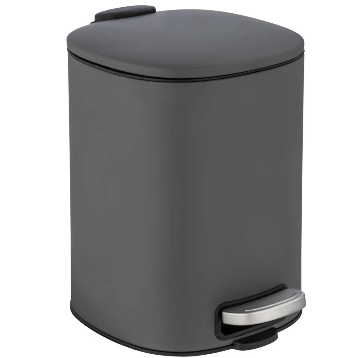 Kosz na śmieci ALASSIO, z pedałem i funkcją Easy-Close, 5 L, WENKO