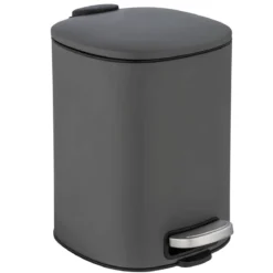 Kosz na śmieci ALASSIO, z pedałem i funkcją Easy-Close, 5 L, WENKO
