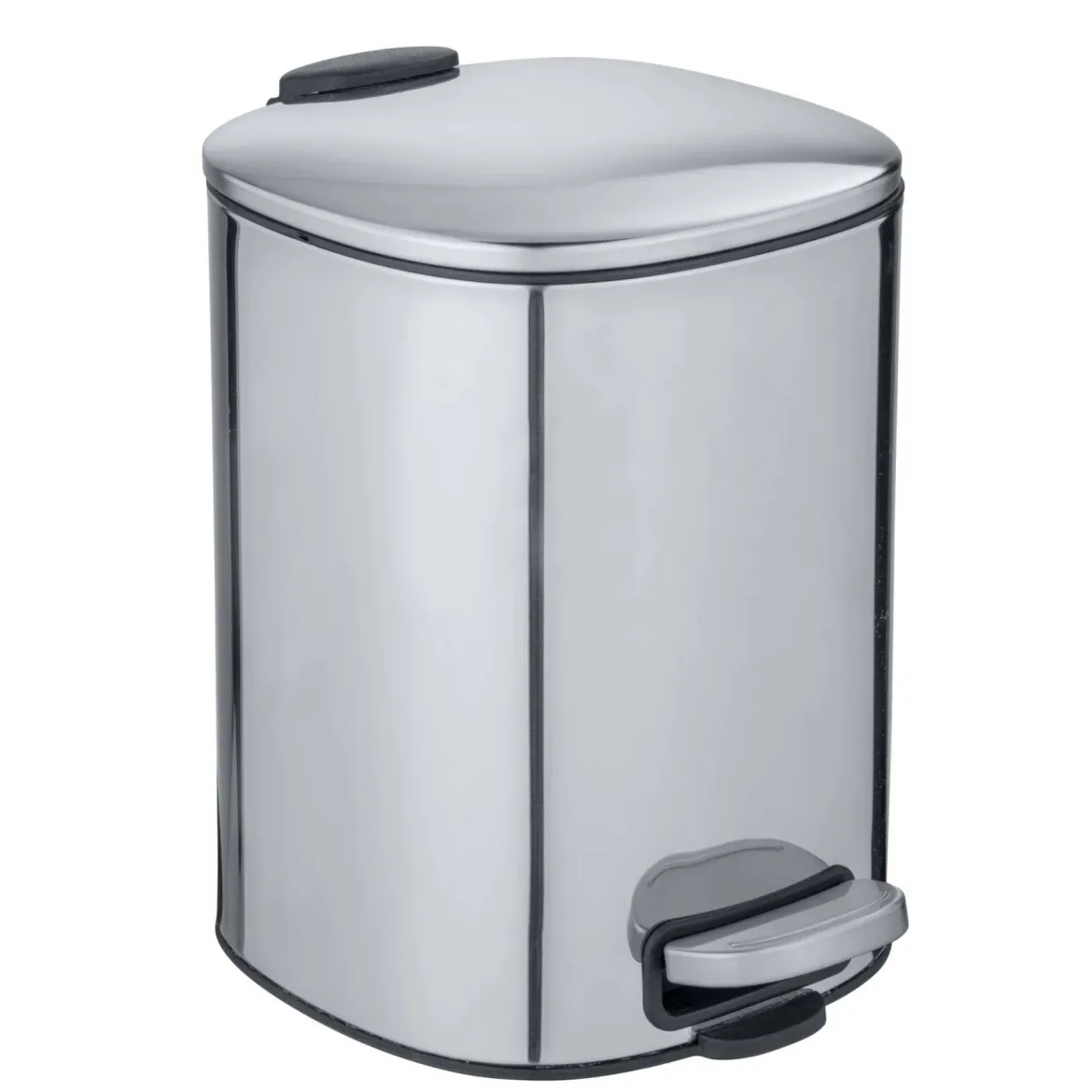Kosz na śmieci ALASSIO, z pedałem i funkcją Easy-Close, 5 L, WENKO
