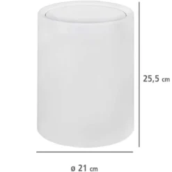 Kosz na śmieci ATRI, 6 L, WENKO