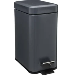 Kosz na śmieci łazienkowy, matowy, 5 L