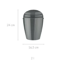 Kosz na śmieci DEL XS, 2 l., KOZIOL