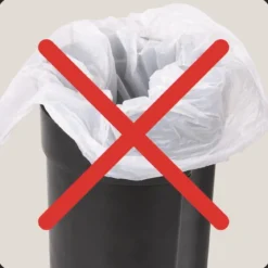Kosz na śmieci do łazienki LEMAN, 5 L, WENKO