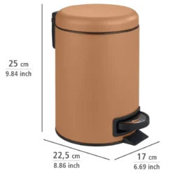 Kosz na śmieci LEMAN, 3 L, WENKO