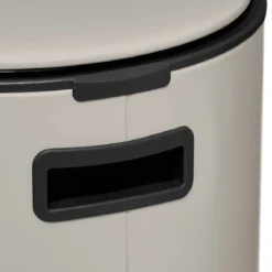 Kosz na śmieci metalowy DELTA, z neutralizatorem zapachów, 30 l