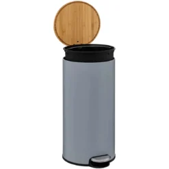 Kosz na śmieci MODERN, 30 L, metalowy