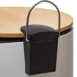 Kosz na śmieci MODERN, 30 L, metalowy