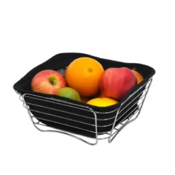 Kosz na pieczywo, owoce, stal nierdzewna, Ø 26 cm, Kesper