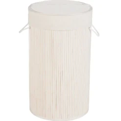 Kosz na pranie BAMBOO, z pokrywą, WENKO
