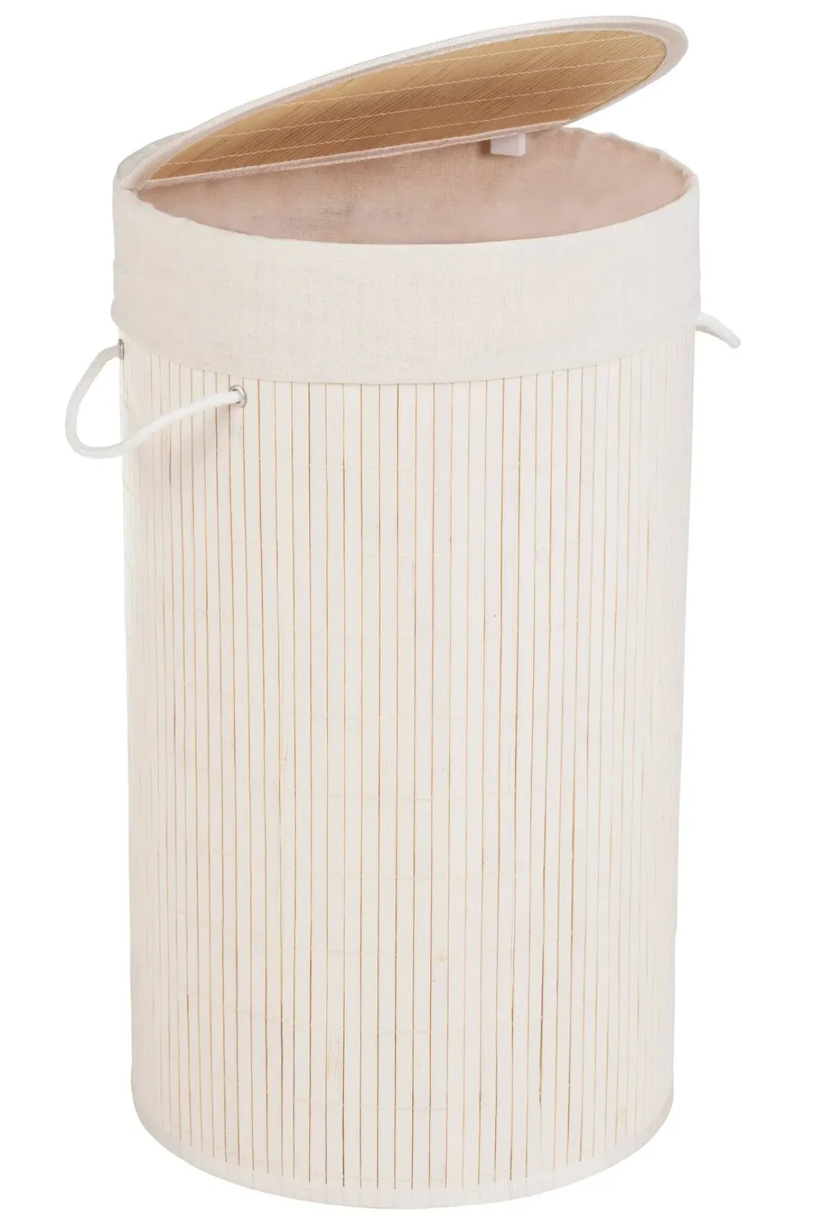 Kosz na pranie BAMBOO, z pokrywą, WENKO