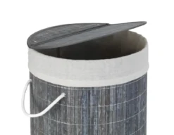 Kosz na pranie BAMBOO, z pokrywą, WENKO