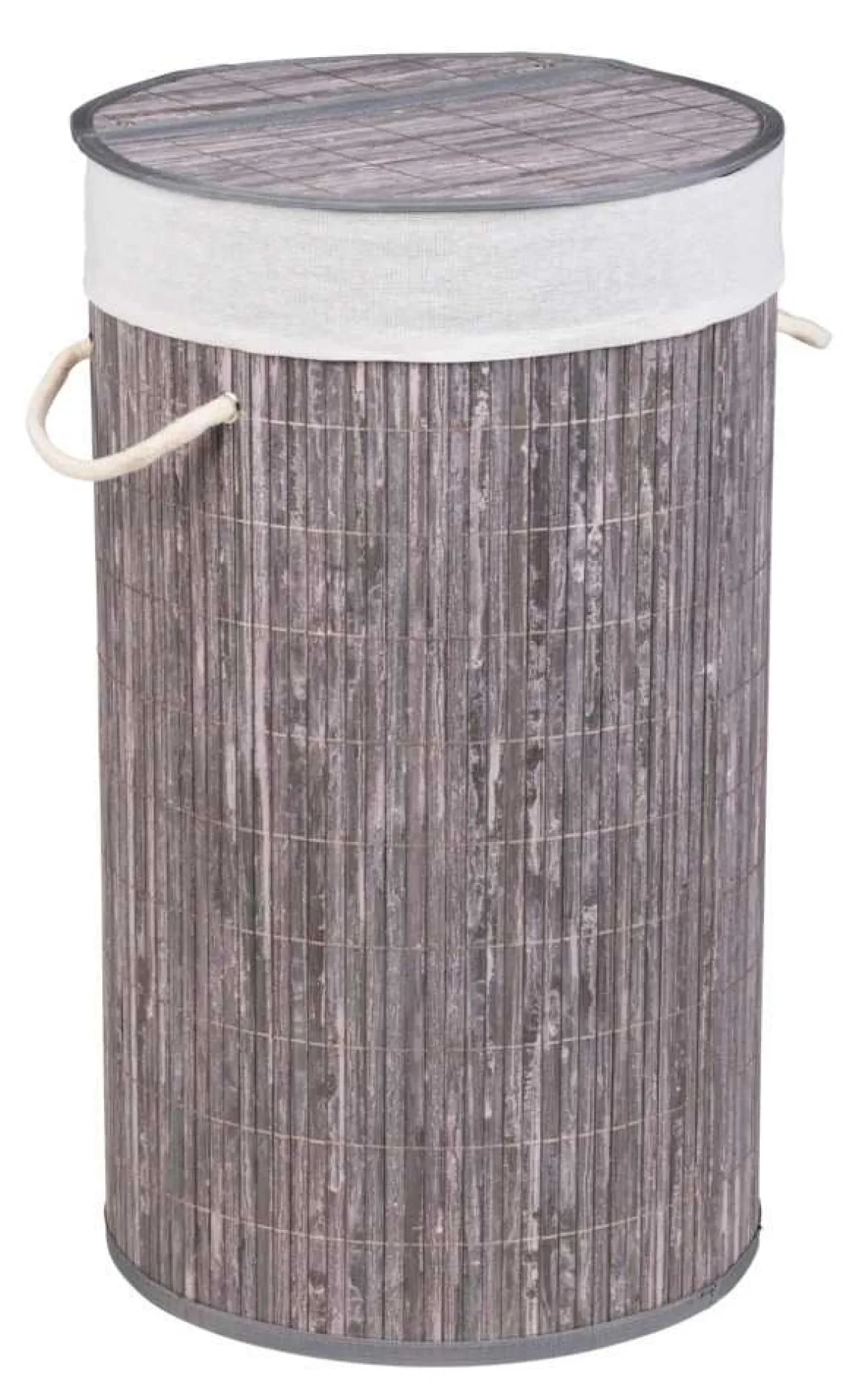 Kosz na pranie BAMBOO, z pokrywą, WENKO