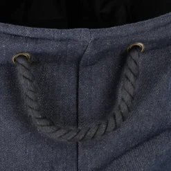 Kosz na pranie DENIM, okrągły, 60 L