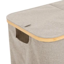 Kosz na pranie dwukomorowy TIDY, 80 l