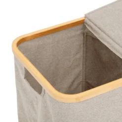 Kosz na pranie dwukomorowy TIDY, 80 l