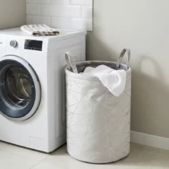 Kosz na pranie okrągły SAMIRA, 70 L, WENKO
