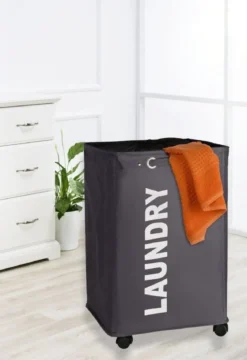 Kosz na pranie QUADRO - pojemnik 79 l, WENKO